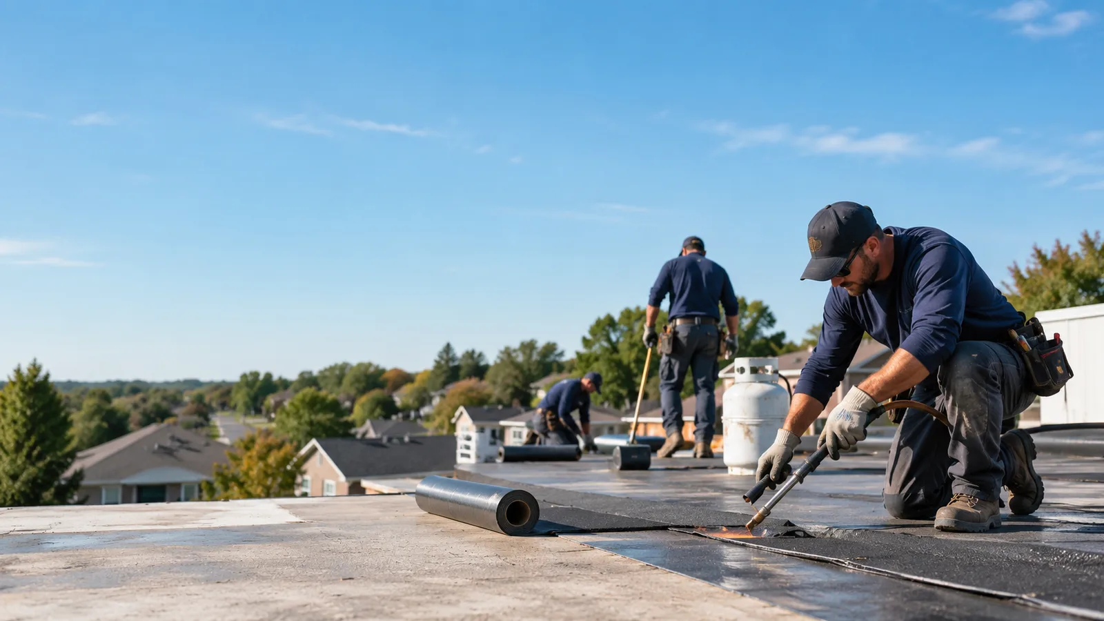 Flat Roof Leak Repair providers in Findlay, IL